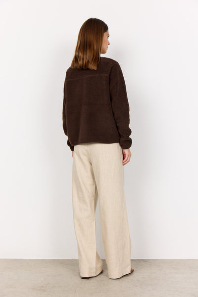 SC-ONYX 2 Cardigan Dark brown