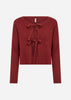 SC-KANITA 26 Cardigan Ruby red