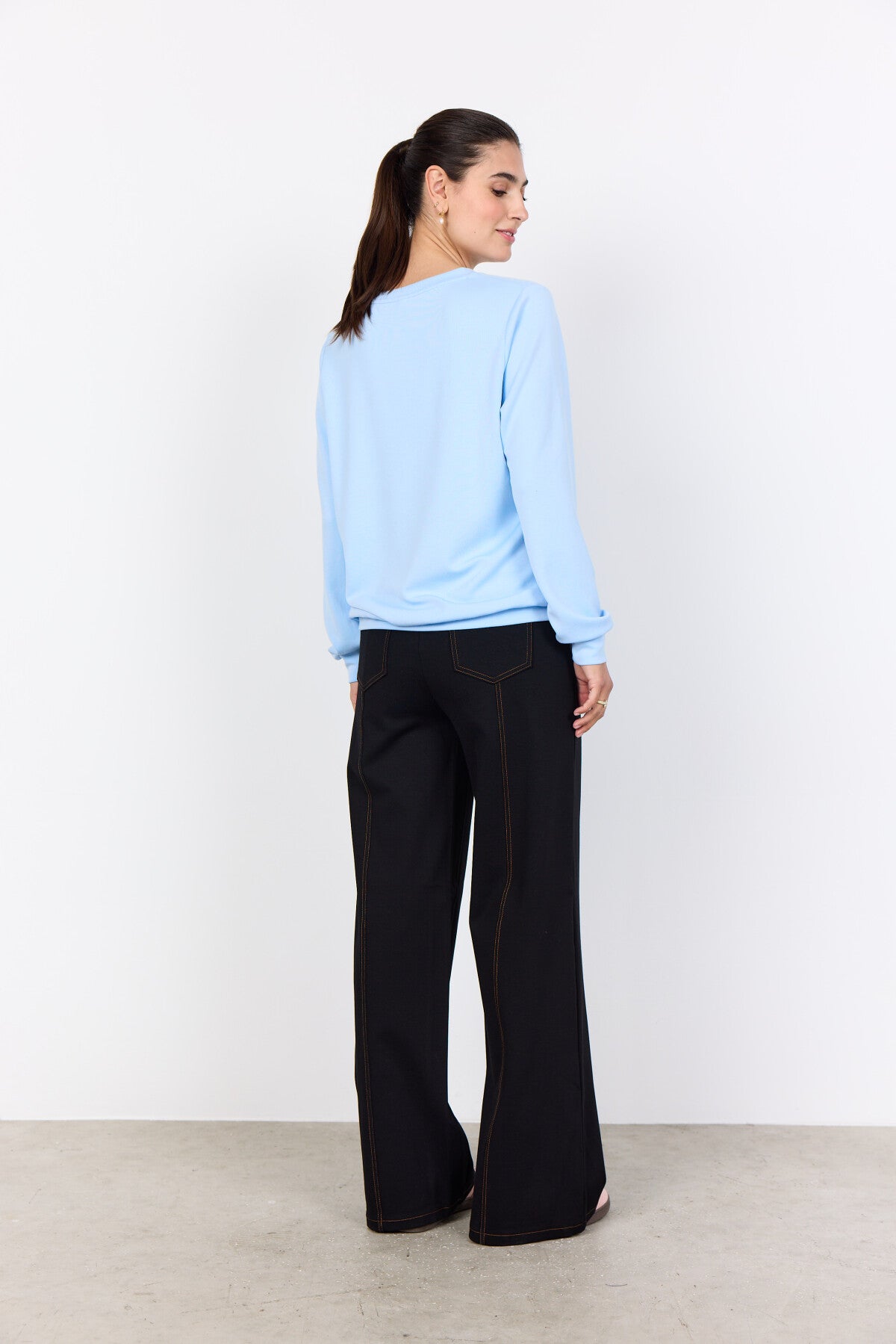 SC-BANU 281 Sweatshirt Light blue