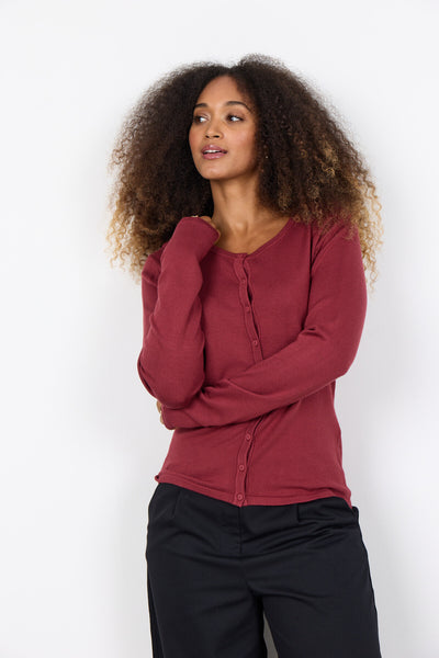SC-DOLLIE 446 Cardigan Ruby red