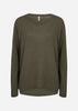 SC-BIARA 1 Blouse Dark green