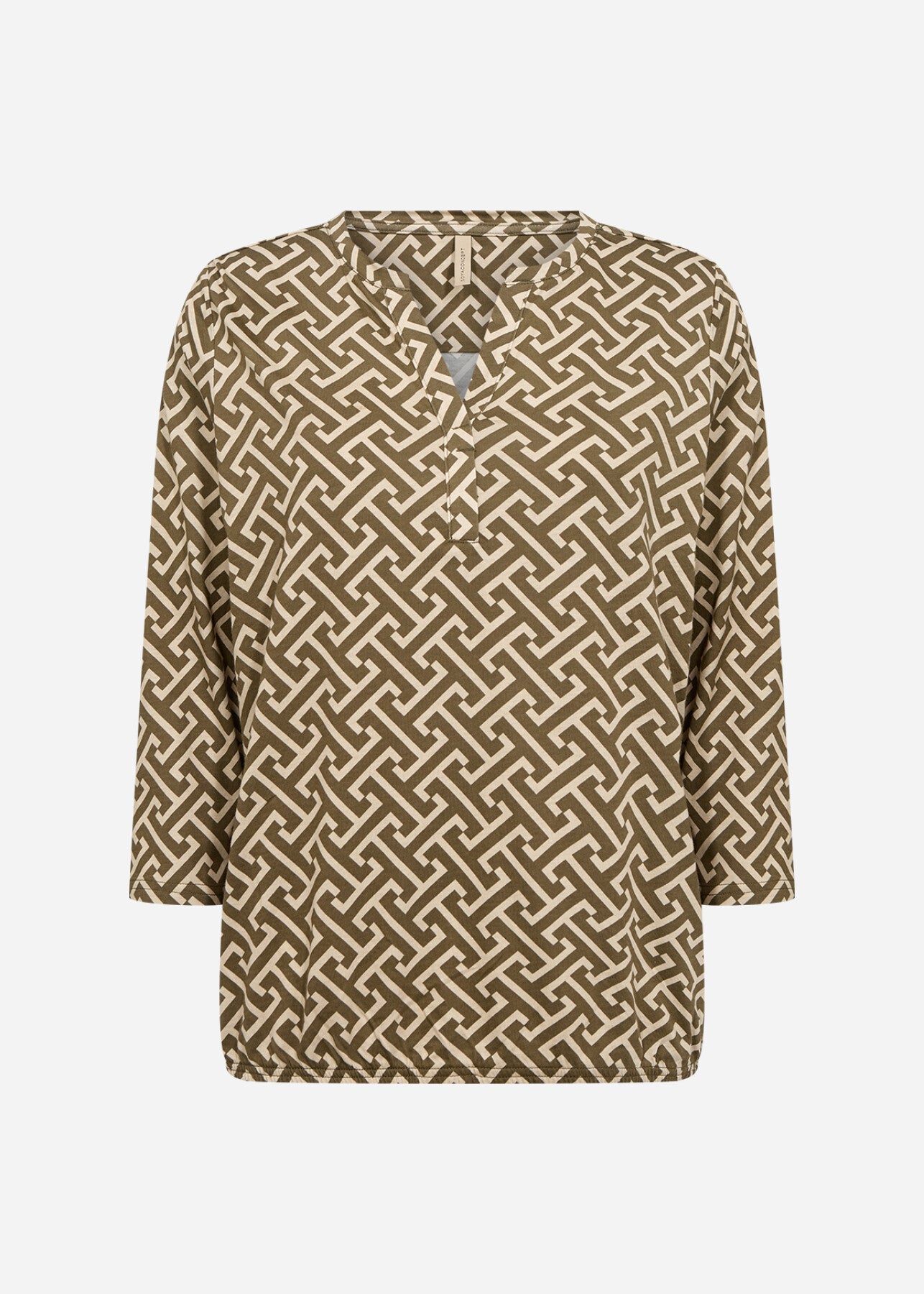 SC-FELICITY AOP 519 Blouse Dark green