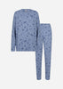 SC-BIARA 163 - AOP SET Pyjamas Dark blue