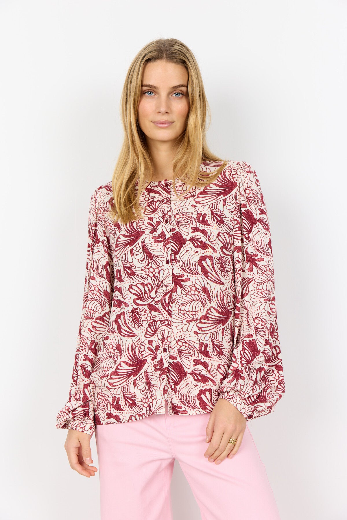 SC-BAYAN 1 Shirt Ruby red