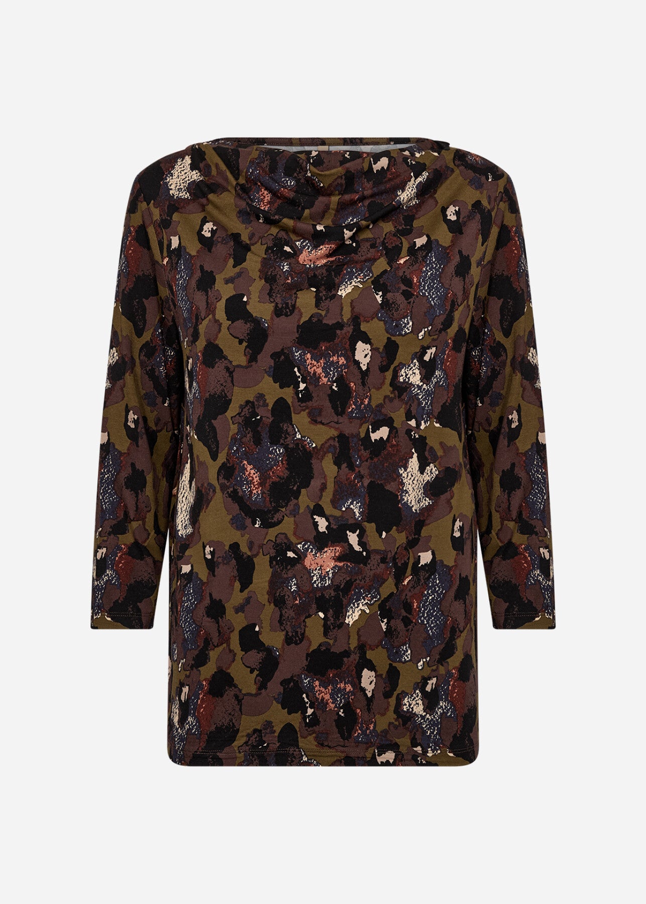 SC-MARICA AOP 342 Blouse Dark green