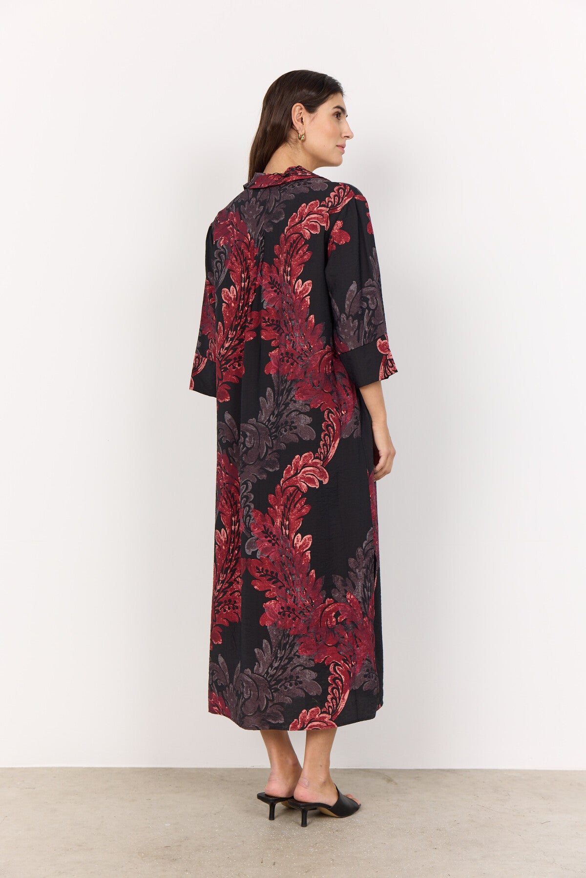 SC-VAIKE 3 Dress Dark red