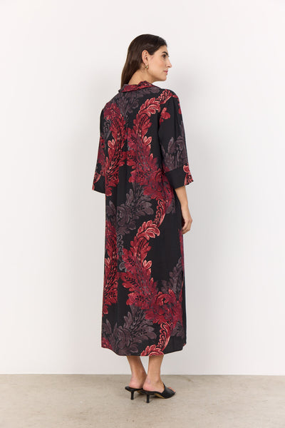 SC-VAIKE 3 Dress Dark red