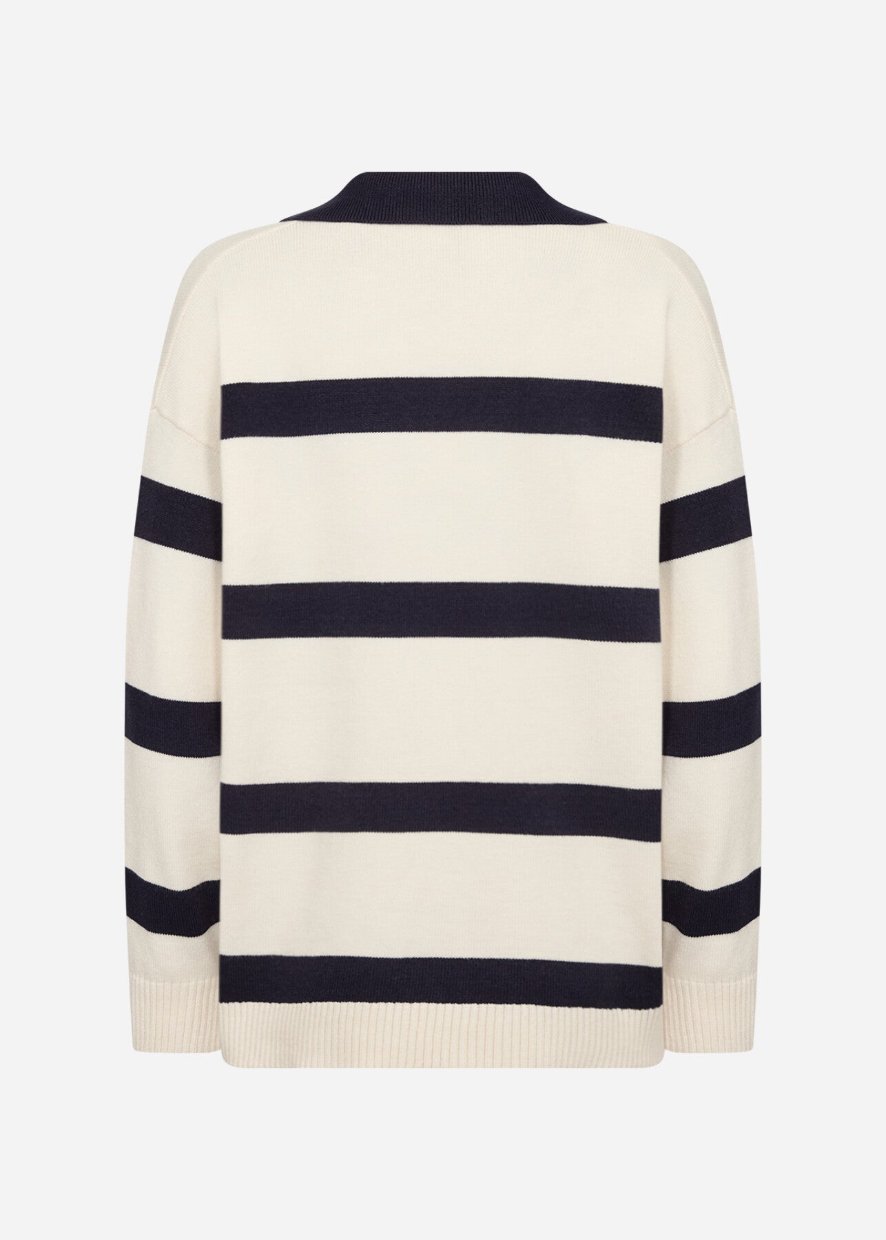 SC-KANITA STRIPE 32 Pullover Cream