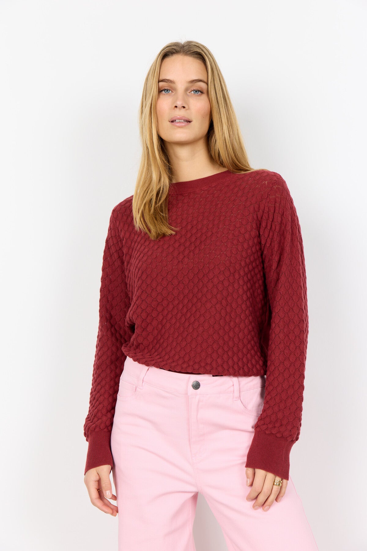 SC-AMELA 1 Pullover Ruby red