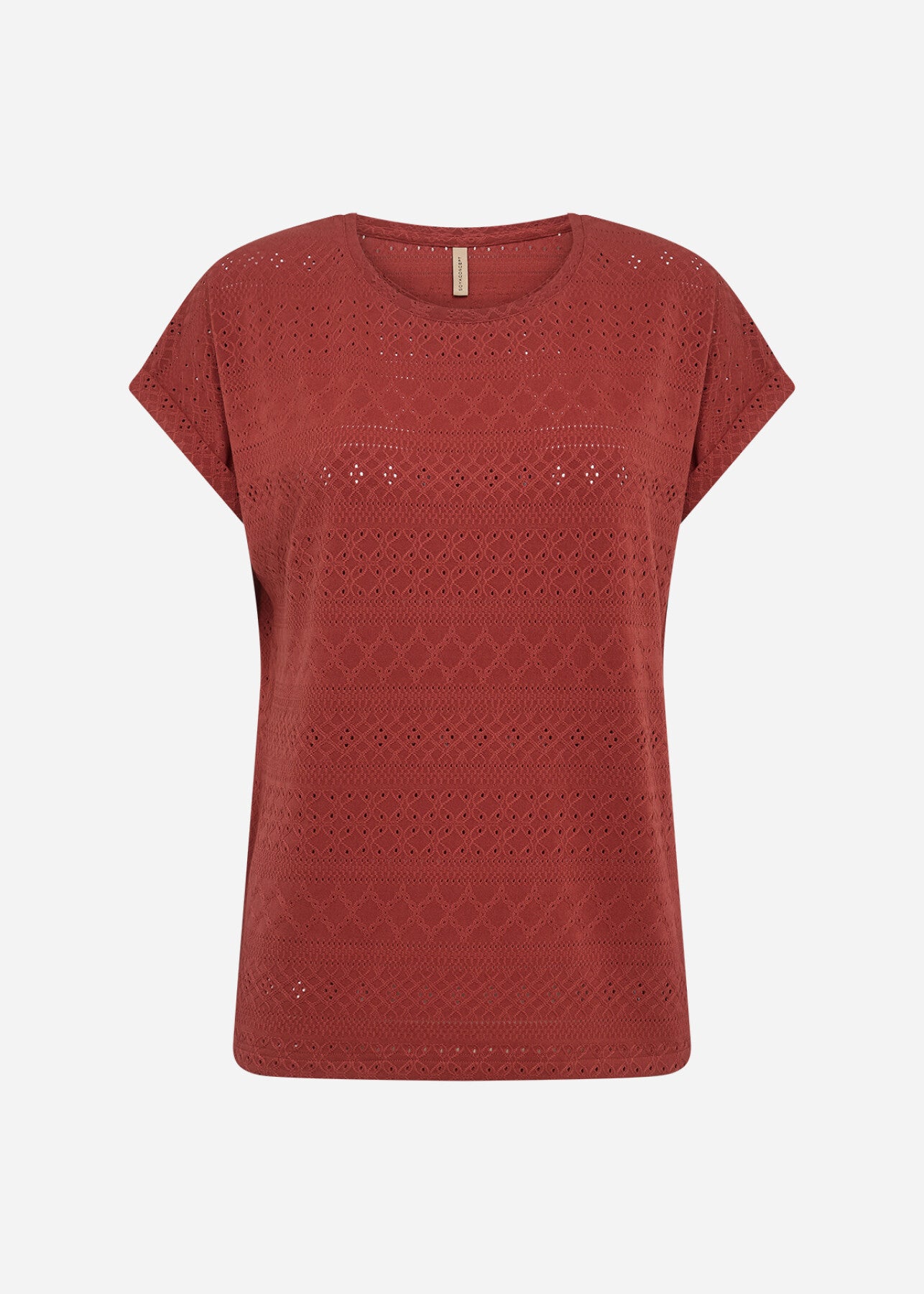 SC-SATINE 2 T-shirt Rust red