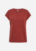 SC-SATINE 2 T-shirt Rust red