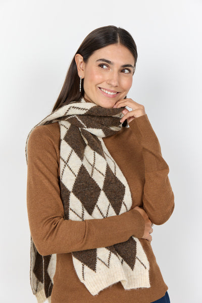 SC-AMINE 1 Scarf Brown