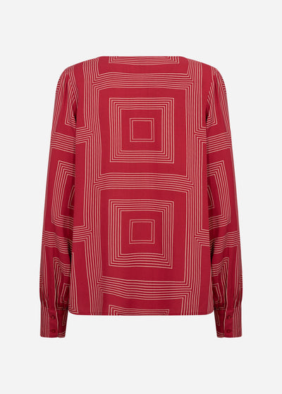 SC-ANNABEL 1 Blouse Red