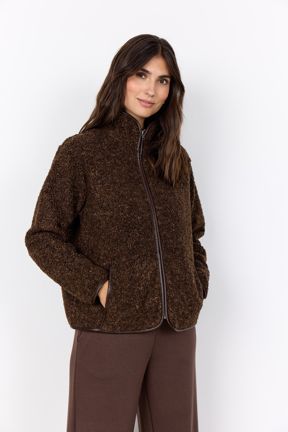 SC-BESSIE 1 Jacket Dark brown