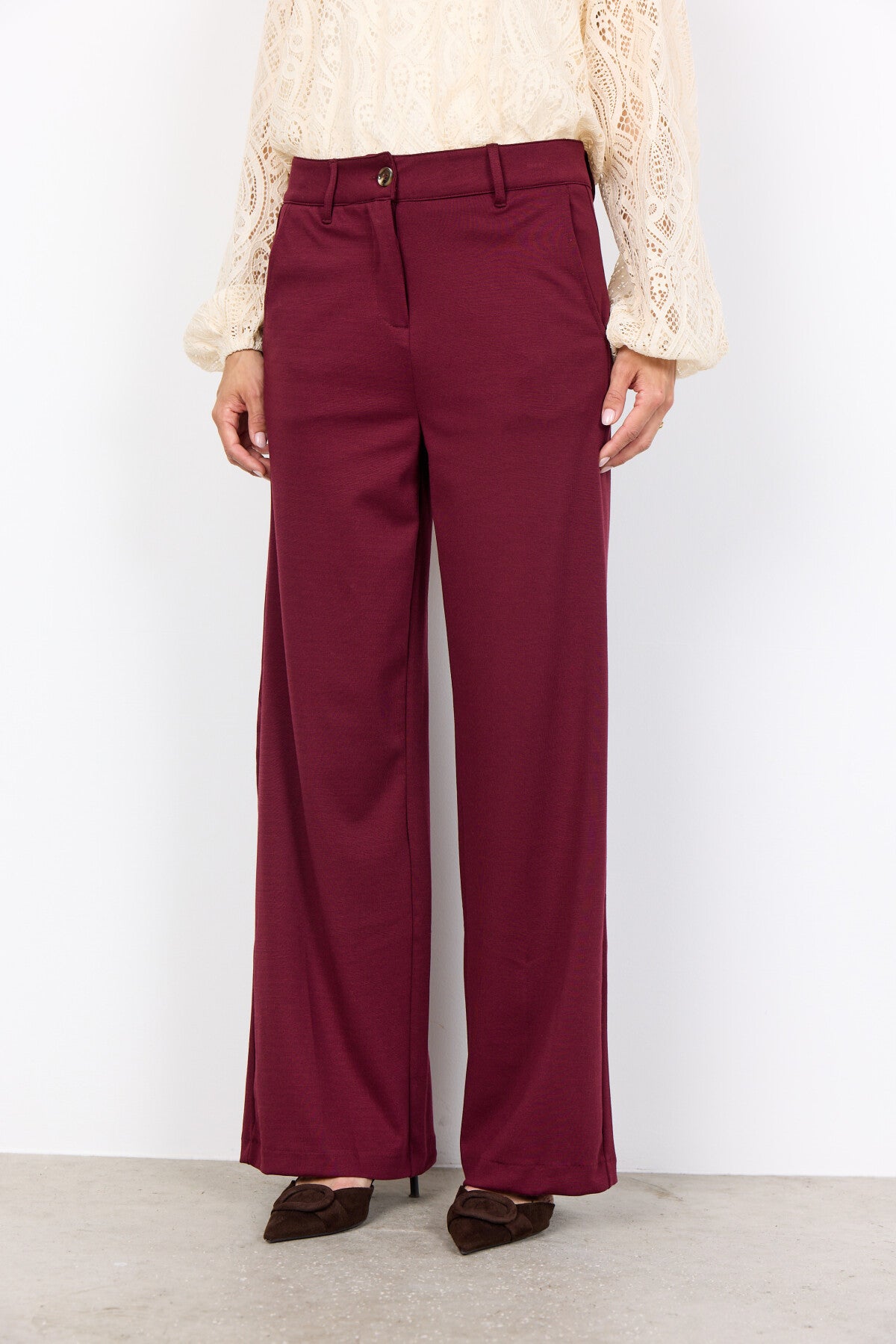 SC-DANIELA 9 Pants Bordeaux