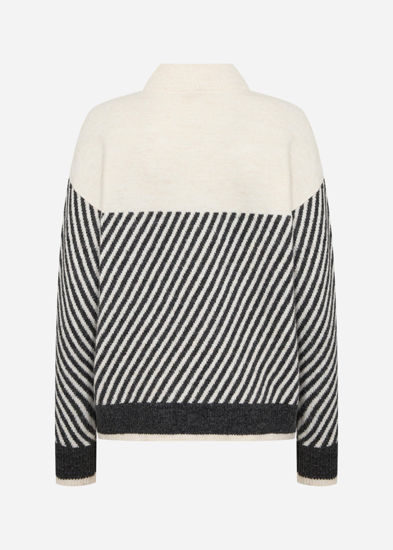 SC-NESSIE STRIPE 71 Pullover Cream