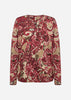 SC-FELICITY AOP 518 Blouse Dark red