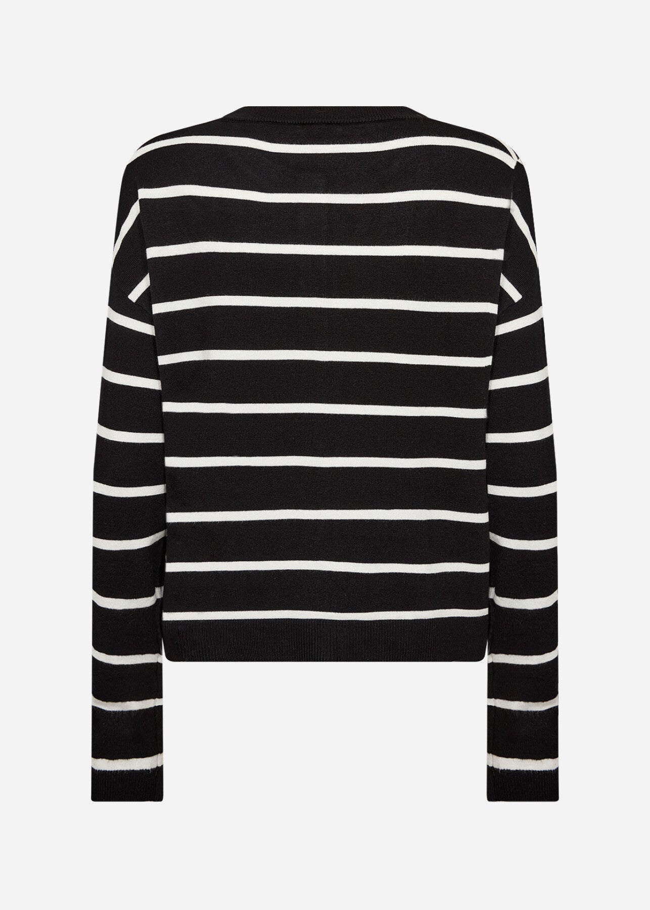 SC-DOLLIE STRIPE 795 Cardigan Black