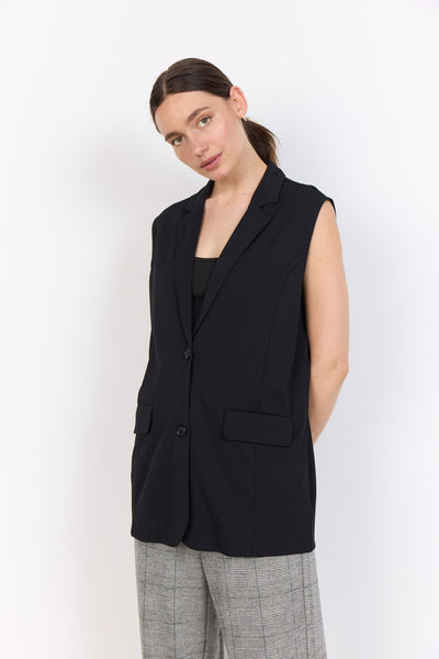 SC-SIHAM 87 Waistcoat Black