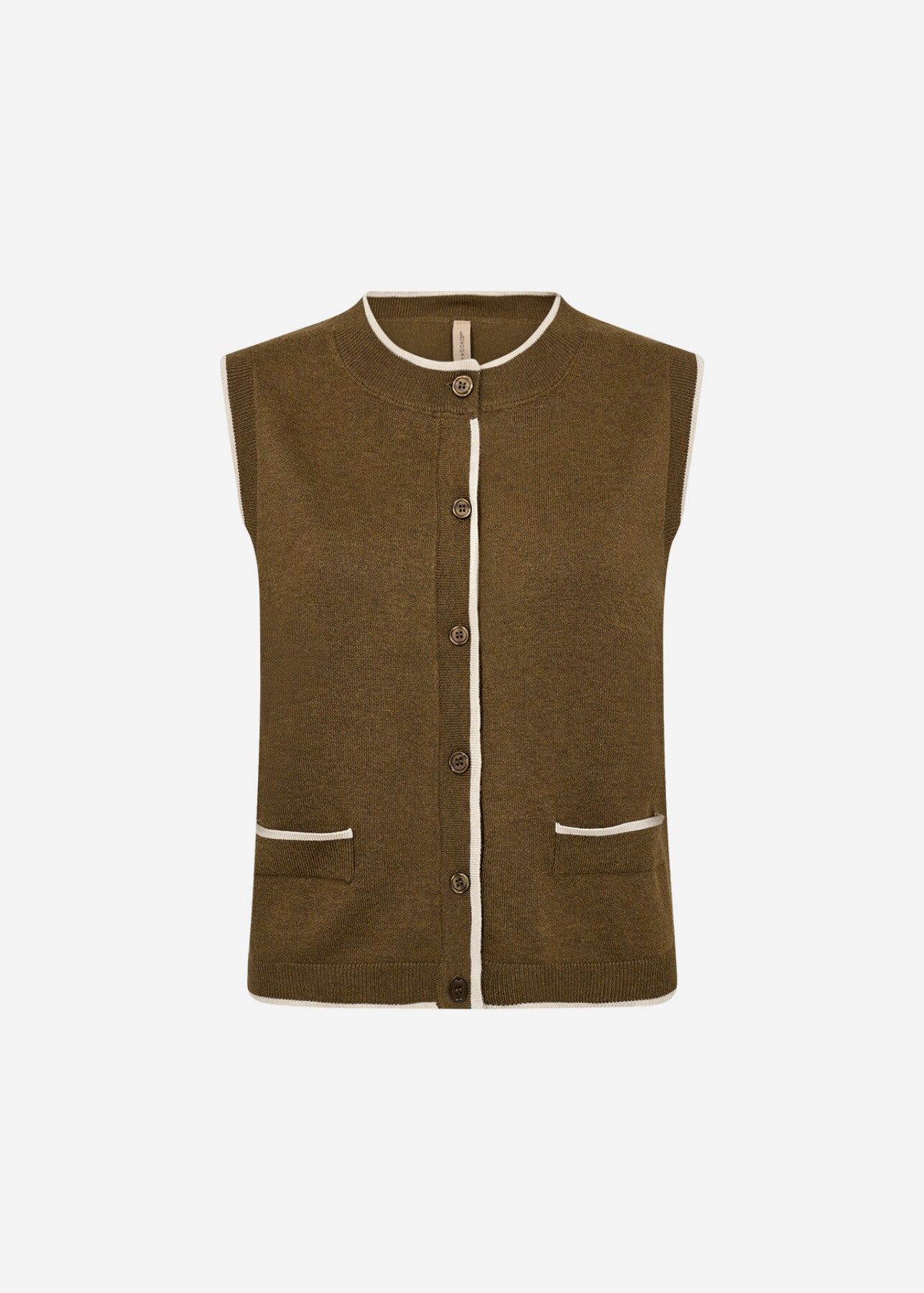 SC-DOLLIE 792 Waistcoat Olive