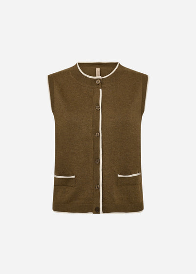 SC-DOLLIE 792 Waistcoat Olive