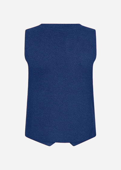 SC-KANITA 27 Waistcoat Dark blue