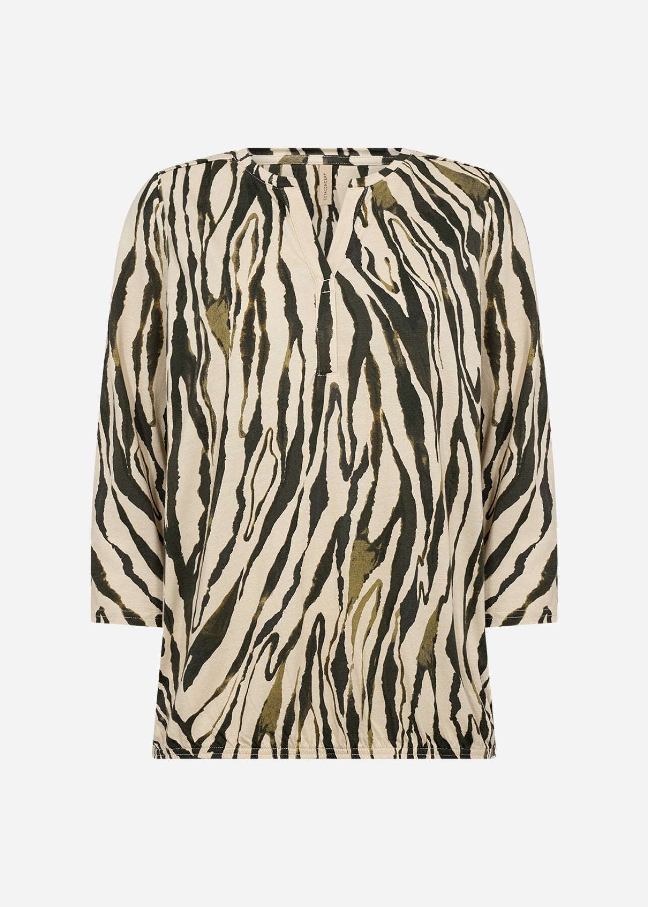 SC-FELICITY AOP 521 Blouse Dark green