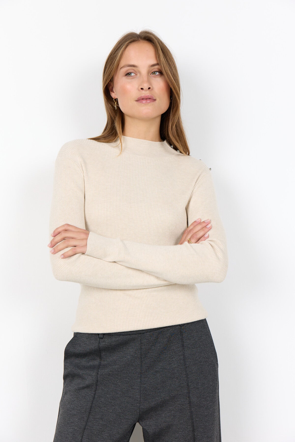 SC-DOLLIE 806 Pullover Cream