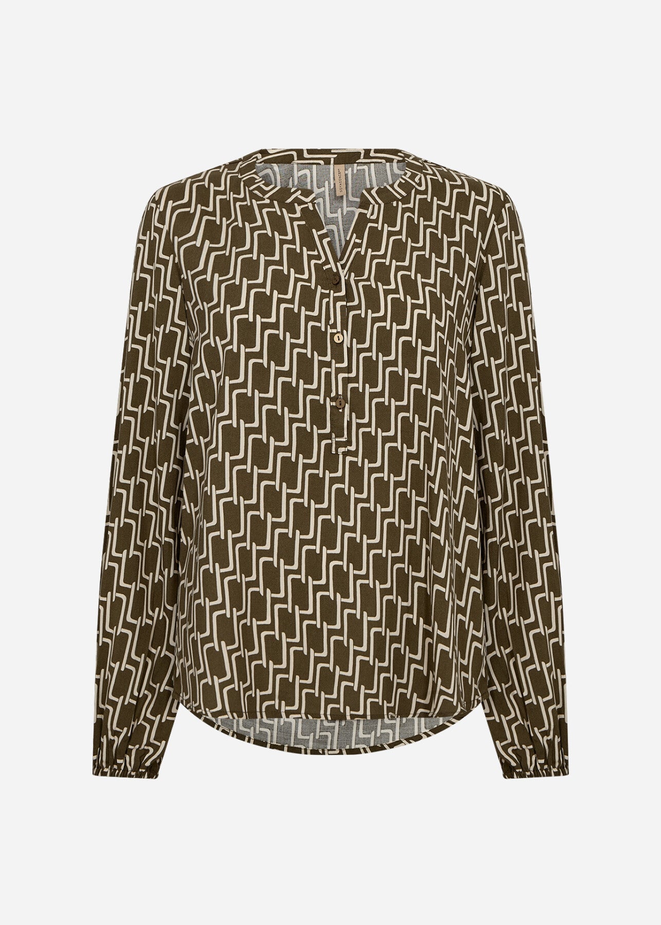 SC-VARLA 4 Blouse Dark green