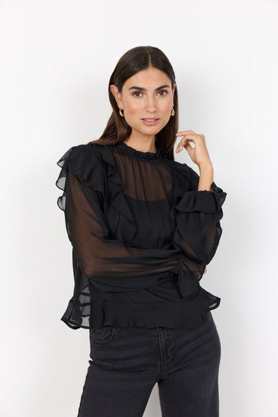 SC-NAIA 3 Blouse Black