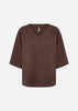 SC-BANU 289 Blouse Dark brown