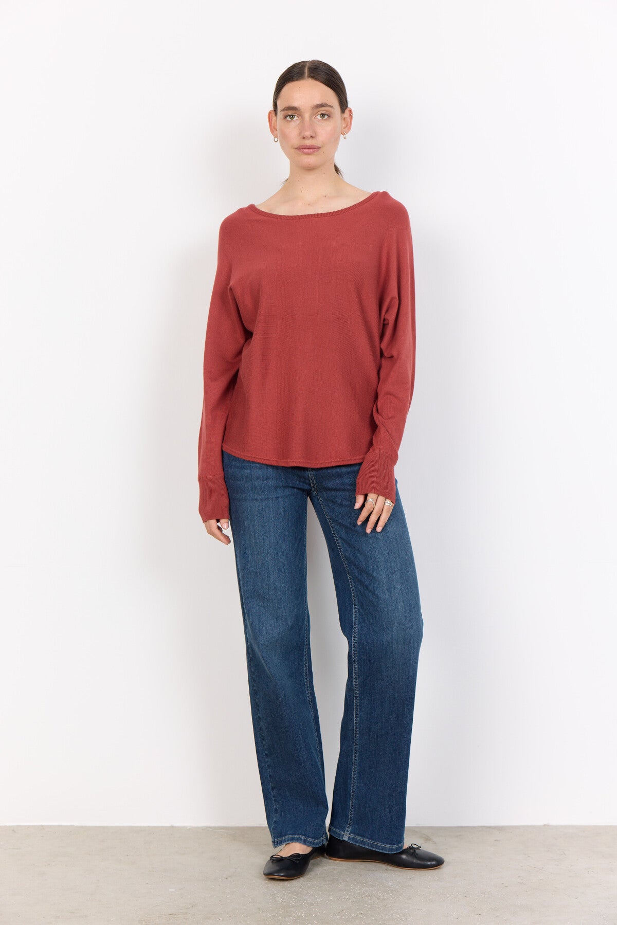 SC-DOLLIE 620 Pullover Rust red