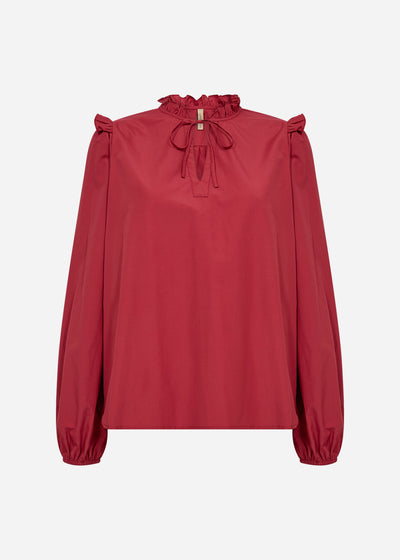 SC-NETTI 108 Blouse Dark red
