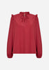 SC-NETTI 108 Blouse Dark red