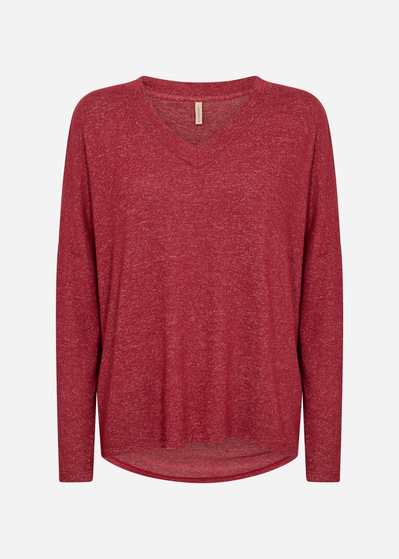 SC-BIARA 90 Blouse Dark red