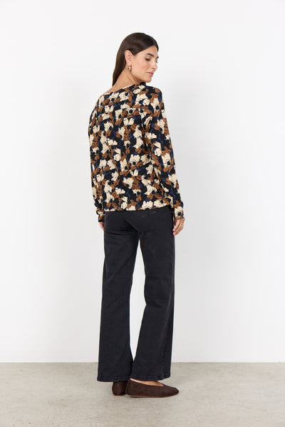 SC-FELICITY AOP 529 Blouse Black