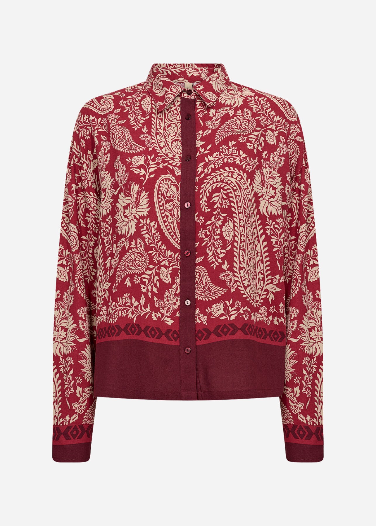 SC-VALGERDA 1 Shirt Dark red