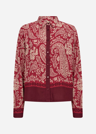 SC-VALGERDA 1 Shirt Dark red