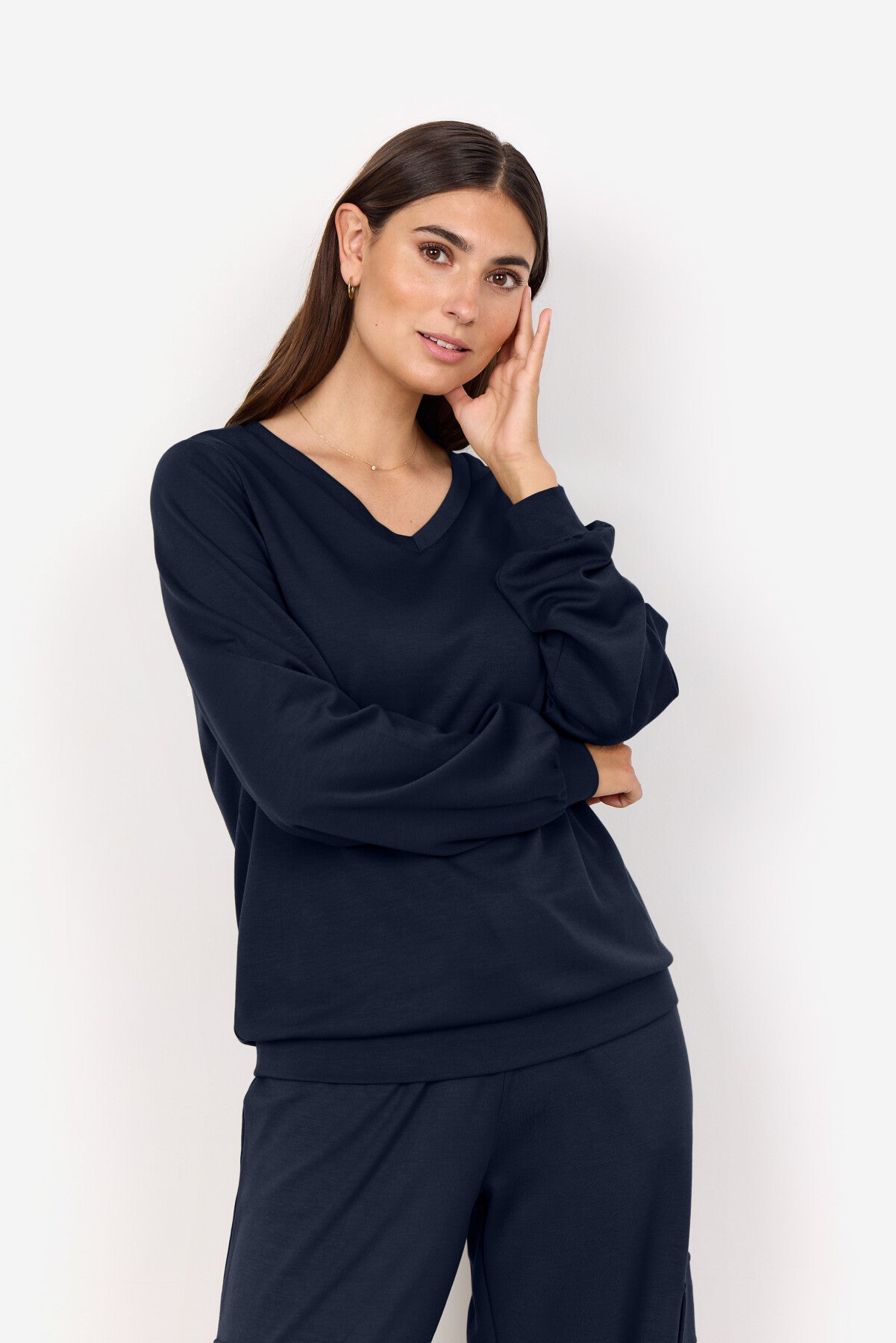 SC-BANU 194 Blouse Navy