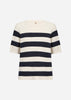 SC-KANITA STRIPE 35 Pullover Navy