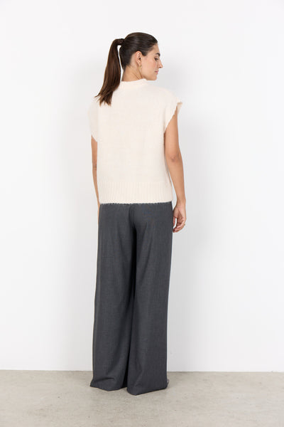 SC-GUNNA 12 Waistcoat Cream