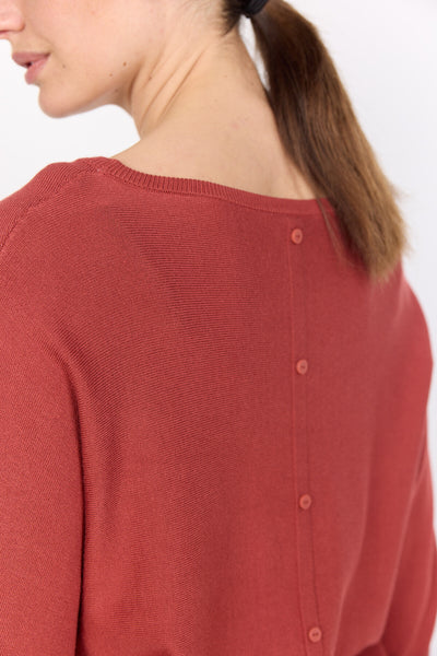 SC-DOLLIE 620 Pullover Rust red