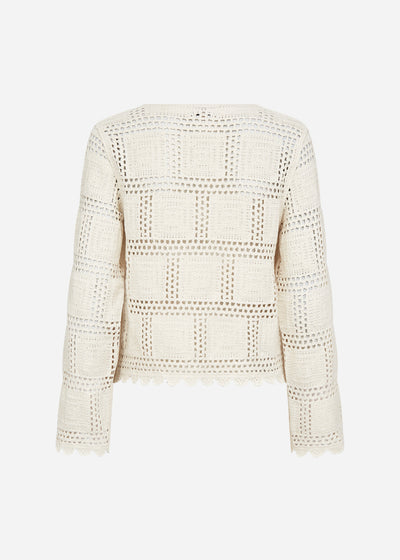 SC-SIDSEL 2 Cardigan Cream