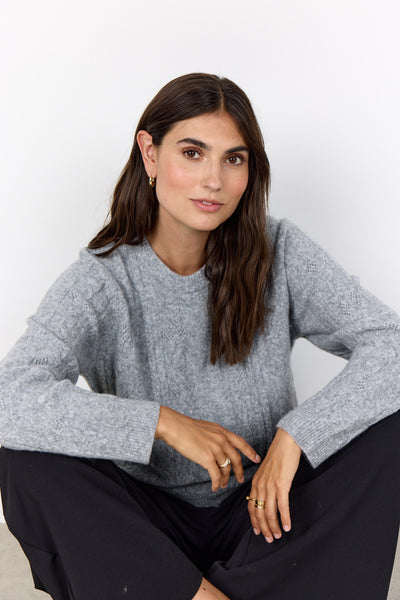 SC-VIKI 1 Pullover Grey