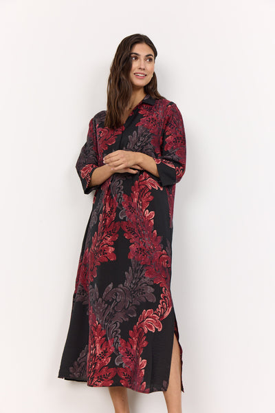 SC-VAIKE 3 Dress Dark red