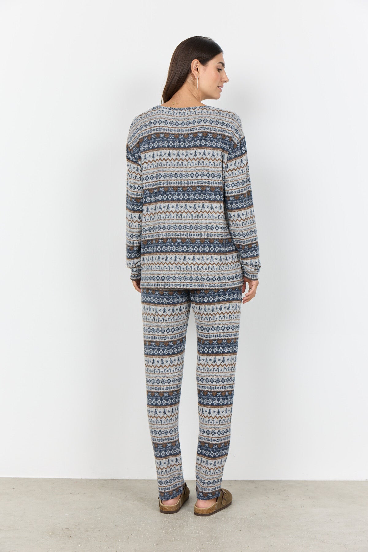 SC-BIARA AOP SET 149 Pyjamas Dark blue