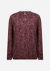 SC-FELICITY 559 Blouse Dark red