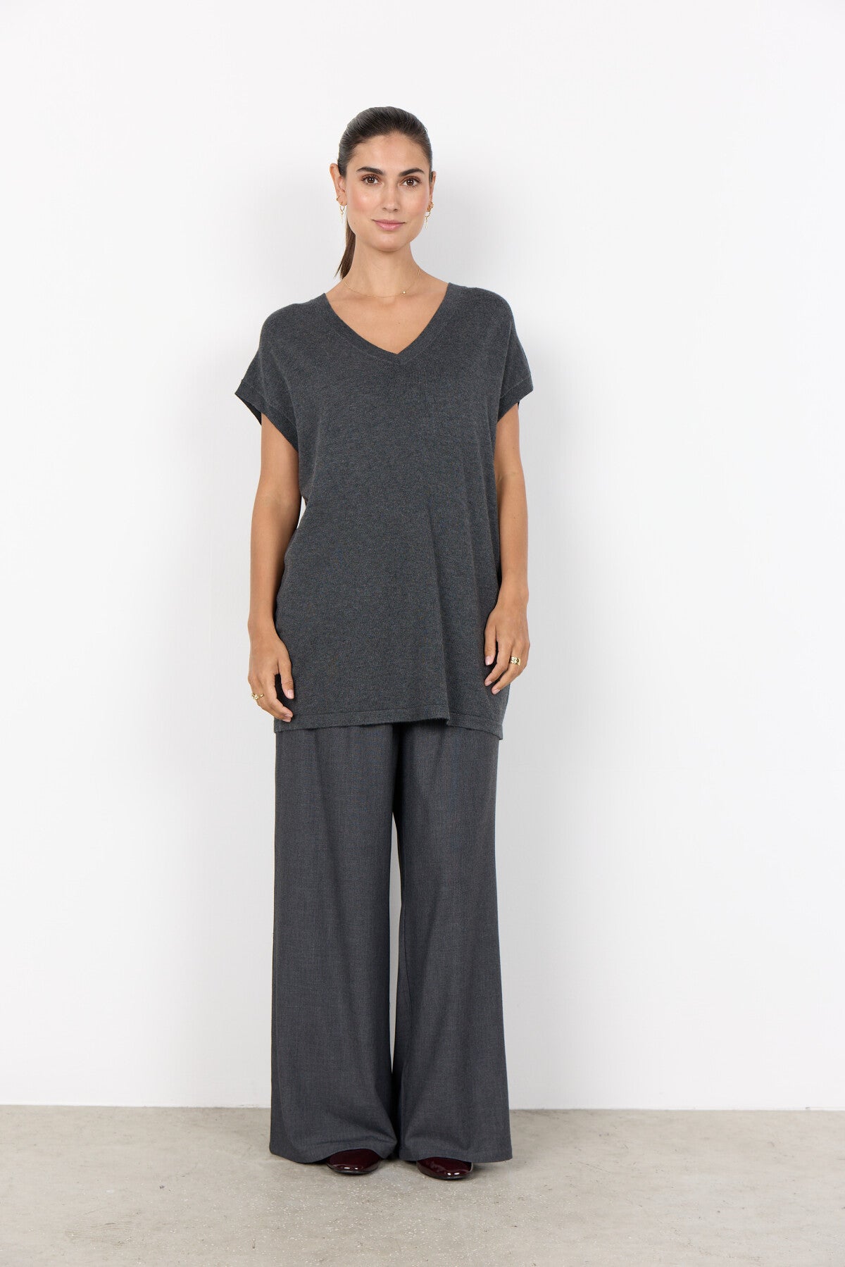 SC-DOLLIE 797 Waistcoat Dark grey