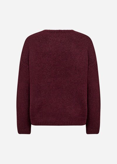 SC-GUNNA 1 Pullover Bordeaux