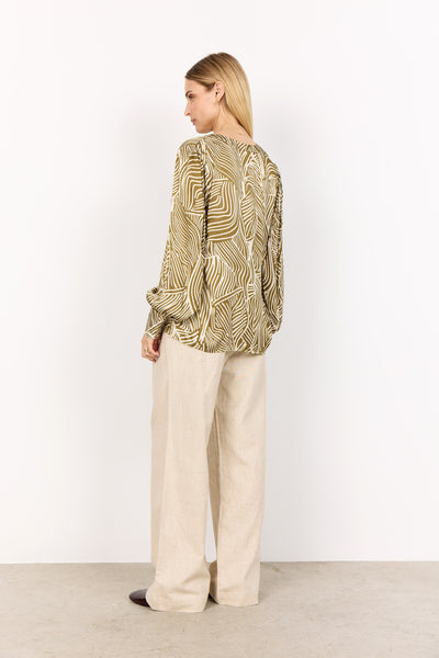 SC-SIGNORA 2 Blouse Olive